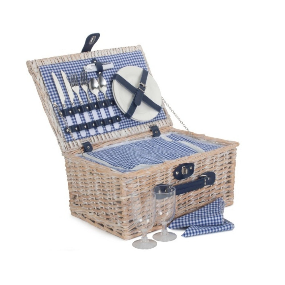 Handmade Traditional Wicker Picnic Basket